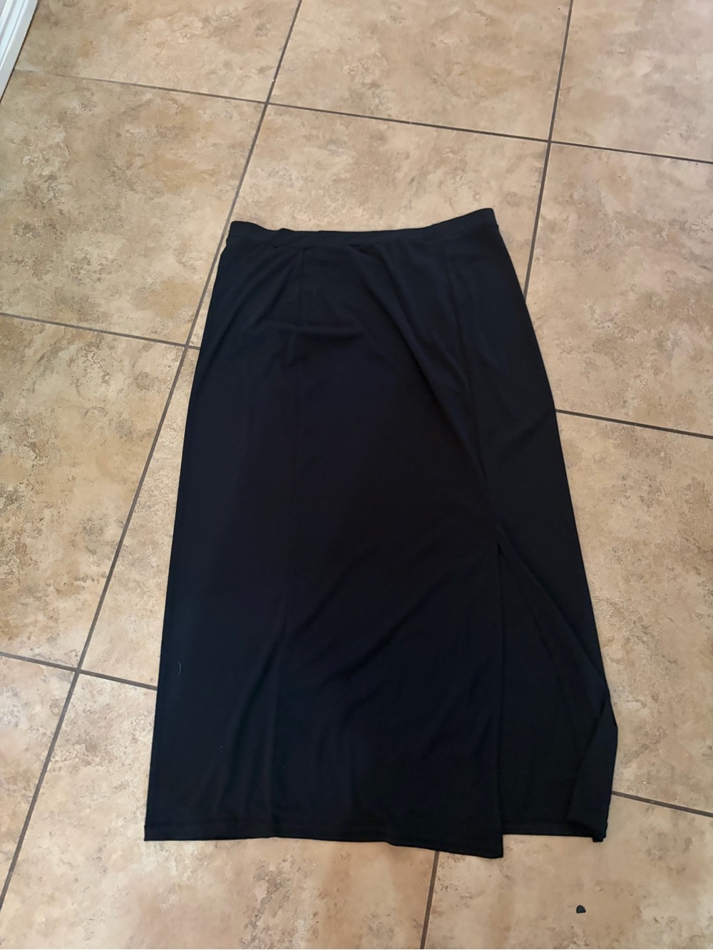 Classic Black Women's Maxi skirt.